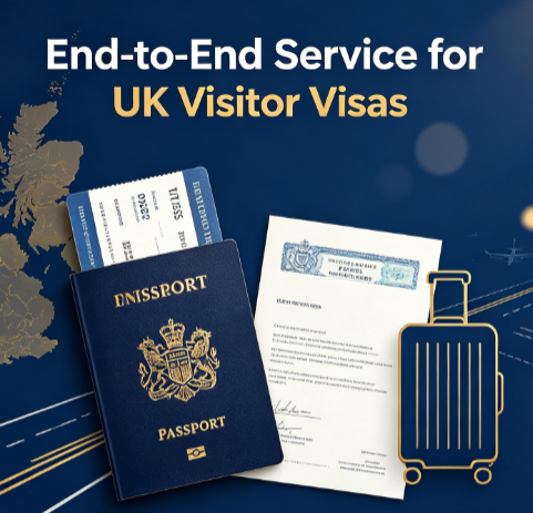 End-to-End Service for UK Visitor Visas