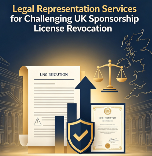 Legal Representation Services for Challenging UK Sponsorship License Revocation