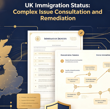 UK Immigration Status: Complex Issue Consultation and Remediation