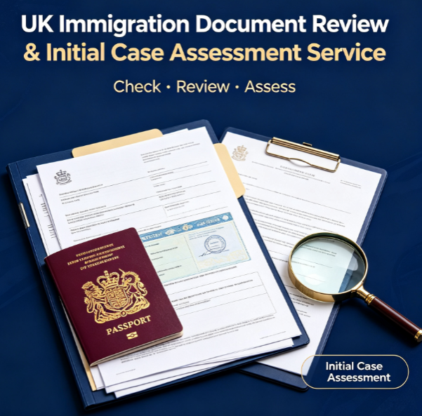 UK Immigration Document Review & Initial Case Assessment Service